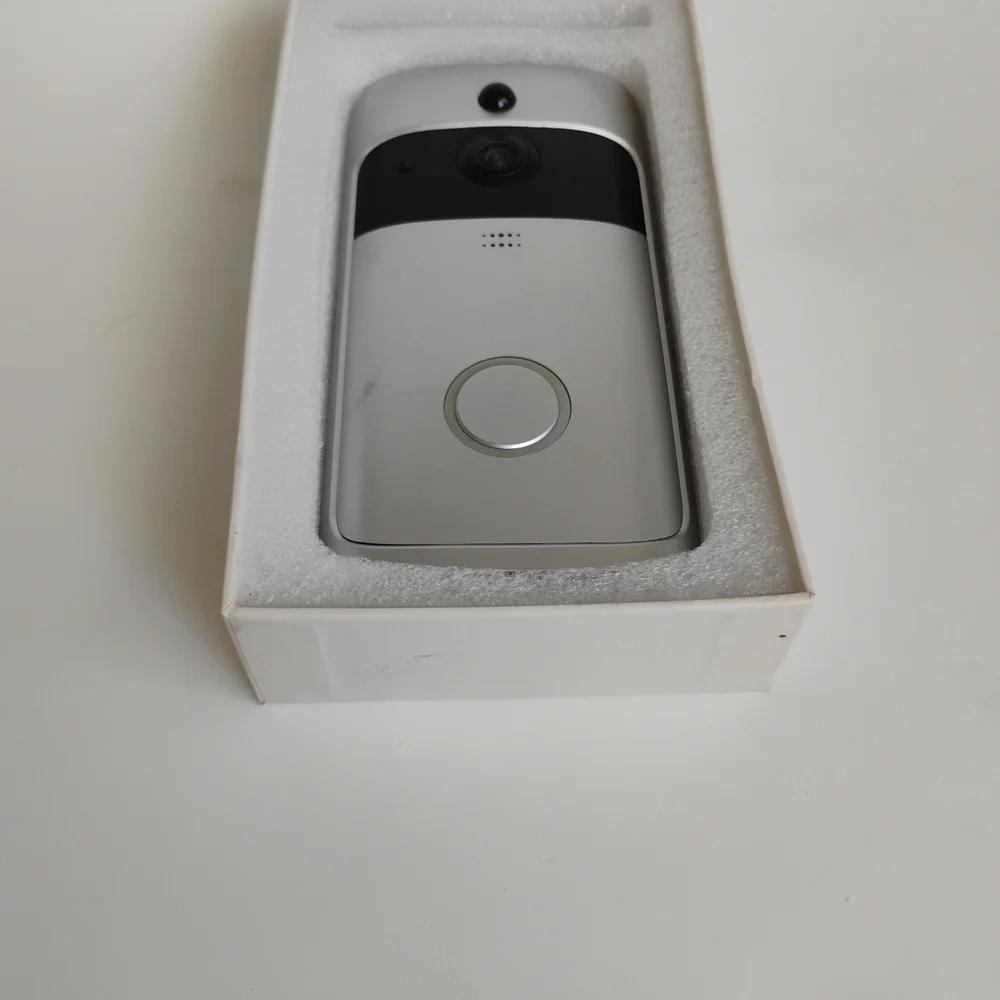 Silver Video Doorbell